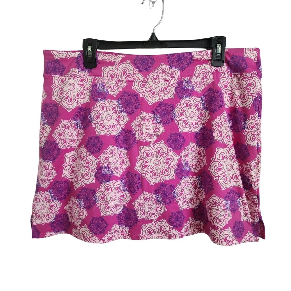 Tranquility Womens Pink Athletic Skort Size XL